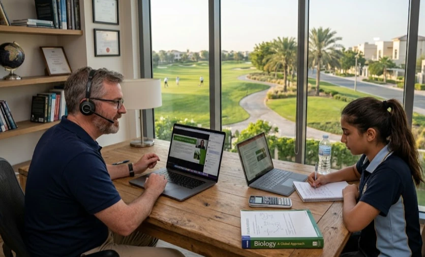 Professional home tuition in DAMAC Hills Dubai with qualified tutors for British, IB, American, UAE curriculum, delivering outstanding student success consistently together.