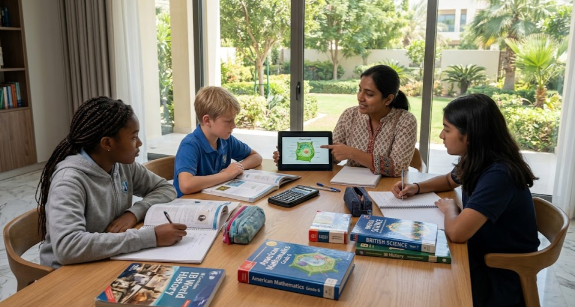 Get curriculum-based tutoring in The Springs Dubai with CambridgeTutorsPro for British, American and IB students at different academic levels.